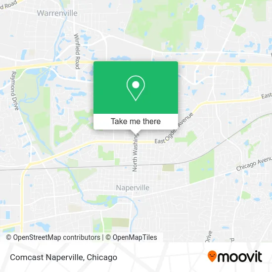Comcast Naperville map