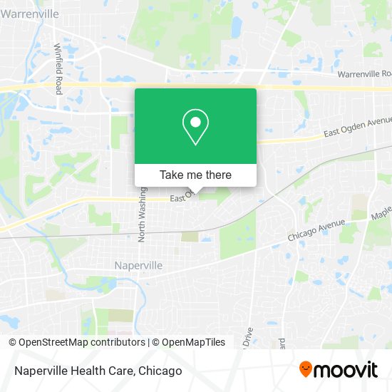 Mapa de Naperville Health Care