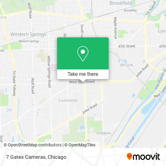 7 Gates Cameras map