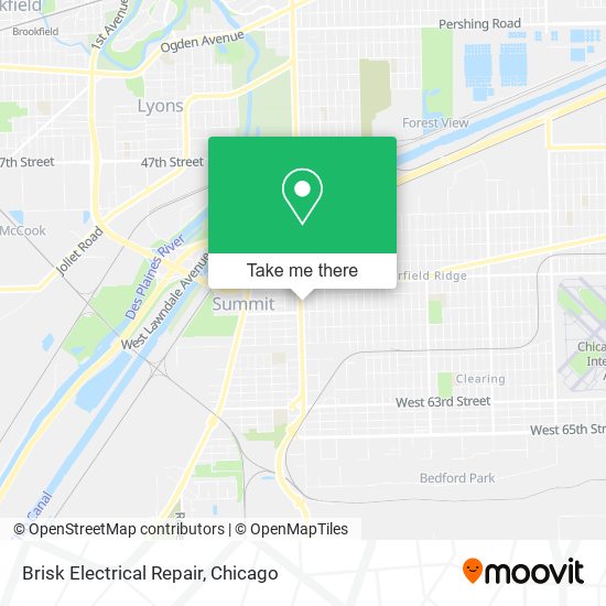 Mapa de Brisk Electrical Repair