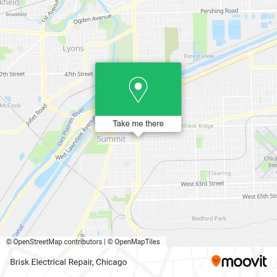 Brisk Electrical Repair map