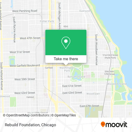 Rebuild Foundation map