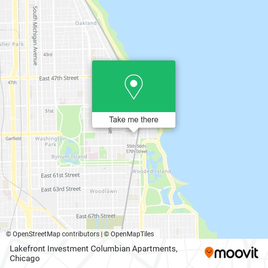 Lakefront Investment Columbian Apartments map
