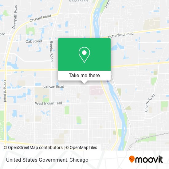 Mapa de United States Government