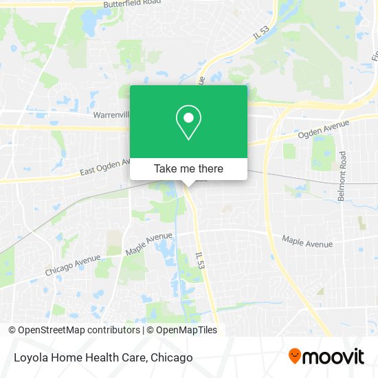 Loyola Home Health Care map