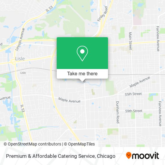 Premium & Affordable Catering Service map