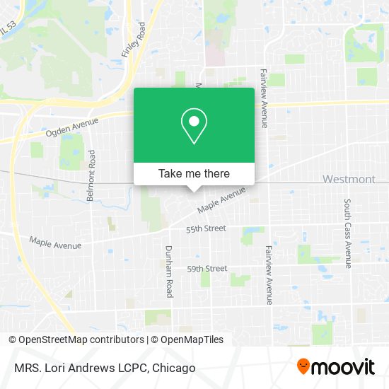 MRS. Lori Andrews LCPC map