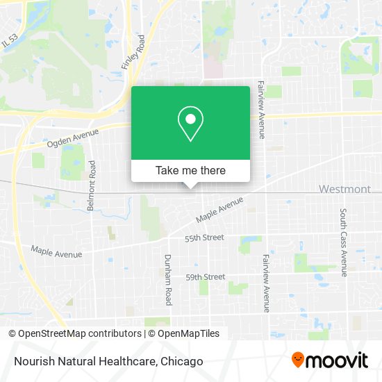 Mapa de Nourish Natural Healthcare