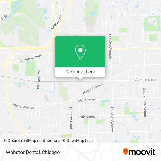 Mapa de Webster Dental