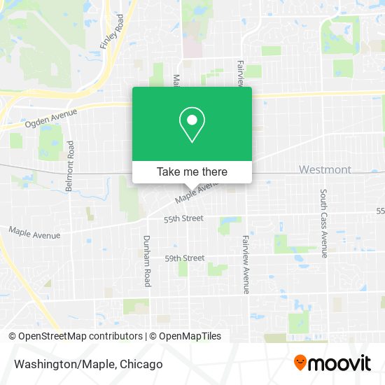 Mapa de Washington/Maple