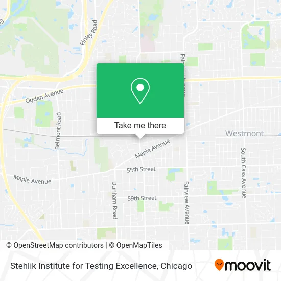 Stehlik Institute for Testing Excellence map