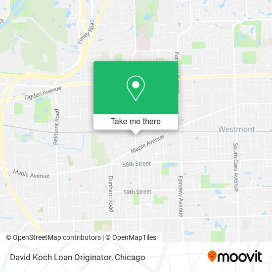 David Koch Loan Originator map