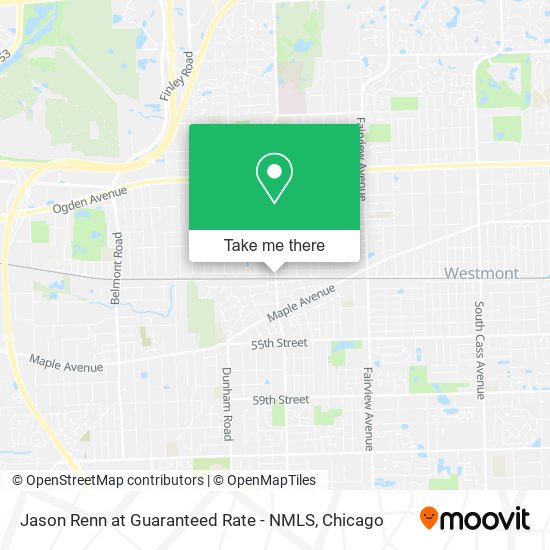 Mapa de Jason Renn at Guaranteed Rate - NMLS