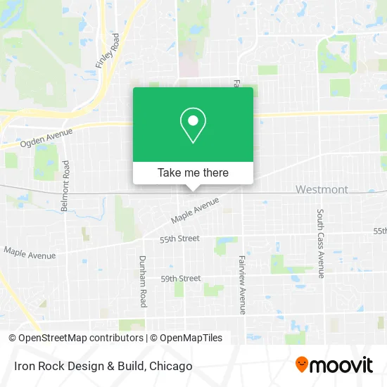 Mapa de Iron Rock Design & Build
