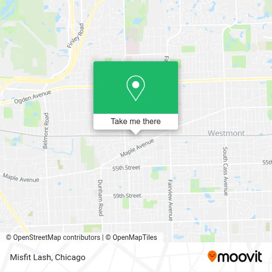 Misfit Lash map
