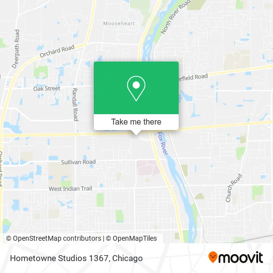 Mapa de Hometowne Studios 1367