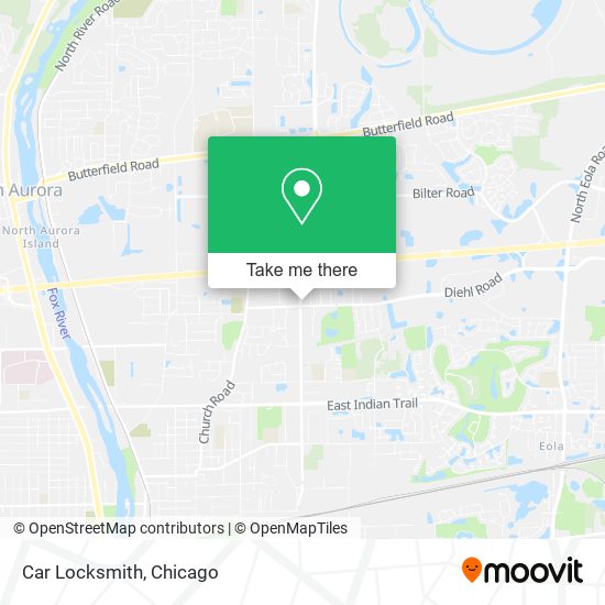 Car Locksmith map