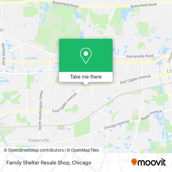 Mapa de Family Shelter Resale Shop