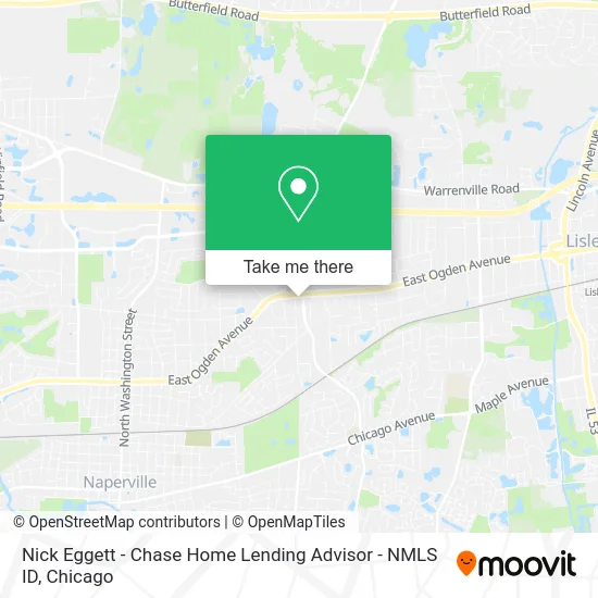 Nick Eggett - Chase Home Lending Advisor - NMLS ID map