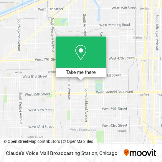 Mapa de Claude's Voice Mail Broadcasting Station