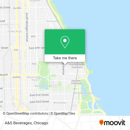 A&S Beverages map