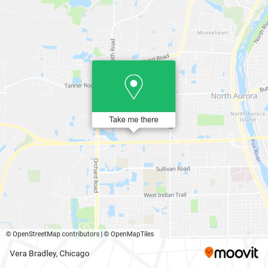 Mapa de Vera Bradley
