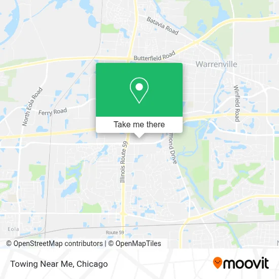 Towing Near Me map