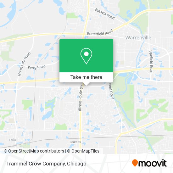 Mapa de Trammel Crow Company