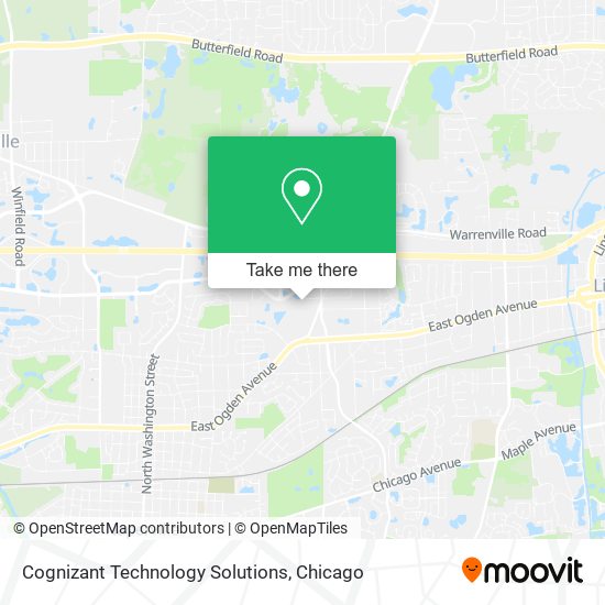 Mapa de Cognizant Technology Solutions
