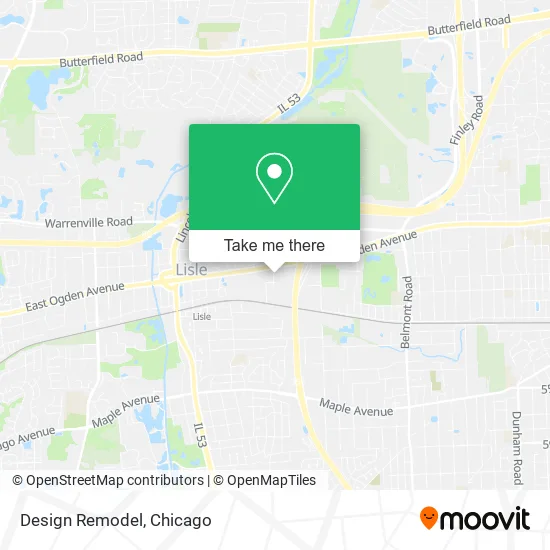 Design Remodel map