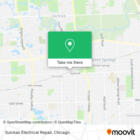 Suickas Electrical Repair map