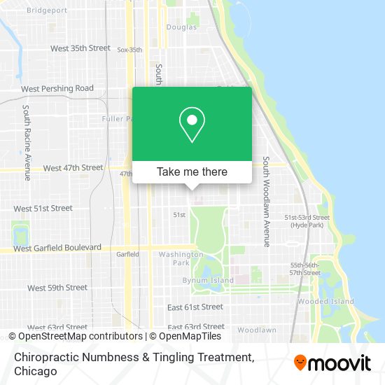 Mapa de Chiropractic Numbness & Tingling Treatment