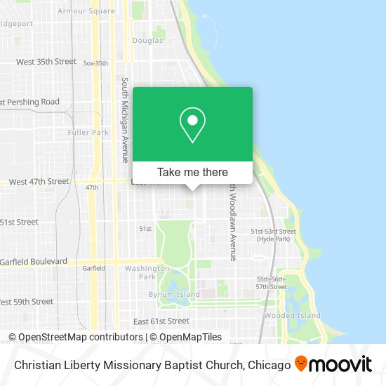 Mapa de Christian Liberty Missionary Baptist Church