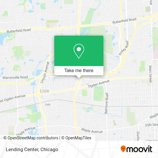 Lending Center map