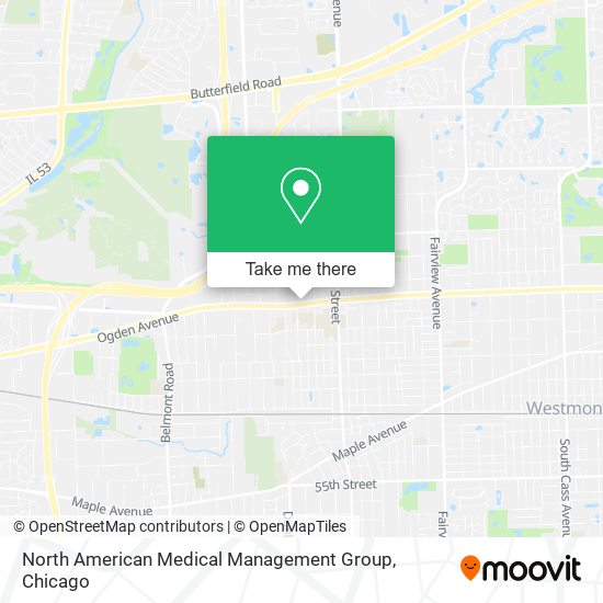 North American Medical Management Group map