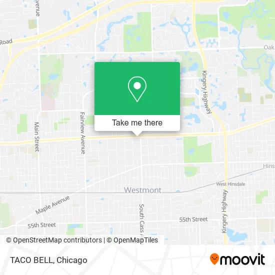 TACO BELL map