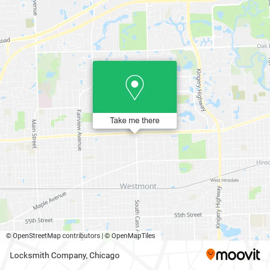 Locksmith Company map