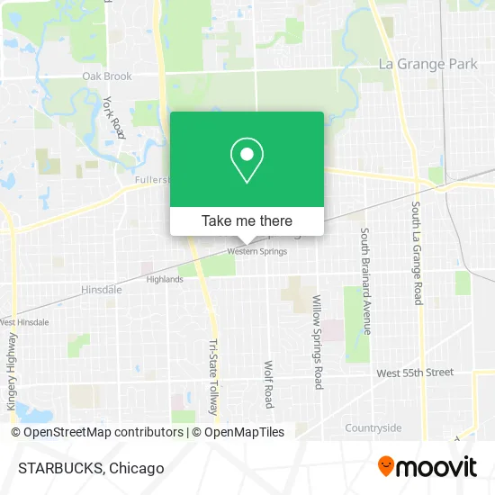 STARBUCKS map