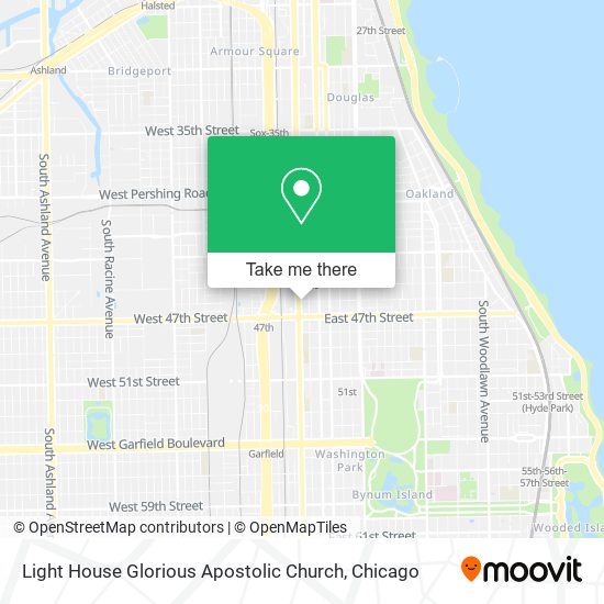Mapa de Light House Glorious Apostolic Church