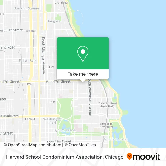 Harvard School Condominium Association map