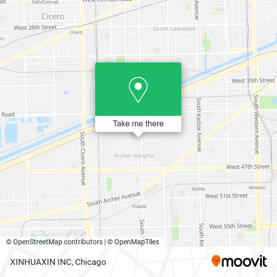 Mapa de XINHUAXIN INC