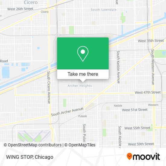 Mapa de WING STOP