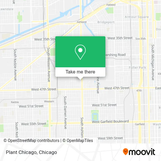 Plant Chicago map