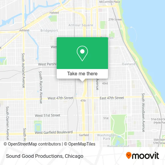 Sound Good Productions map