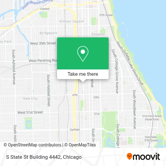 S State St Building 4442 map
