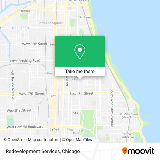 Mapa de Redevelopment Services