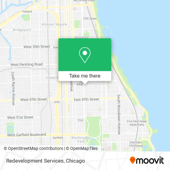 Mapa de Redevelopment Services