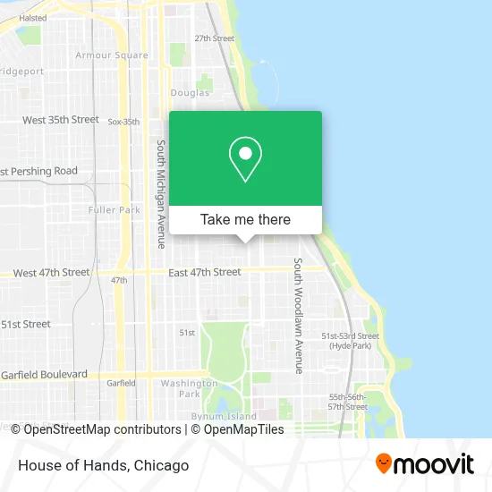 House of Hands map