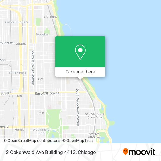 S Oakenwald Ave Building 4413 map