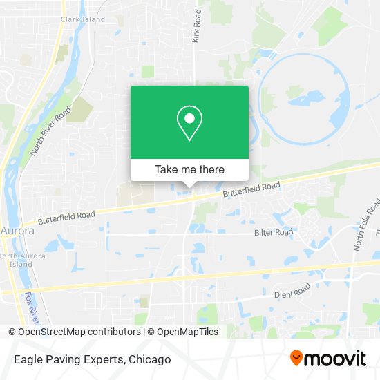 Mapa de Eagle Paving Experts